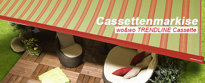 Cassettenmarkise wo&wo Trendline Cassette